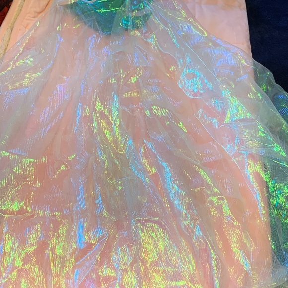 Ariel/Mermaid Costume with Wig, Girls Size (S?) as Shown on Measurements - Picture 12 of 13